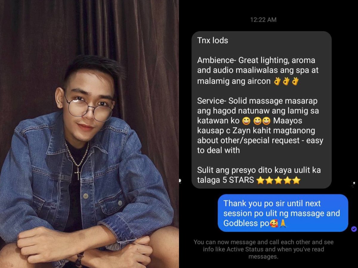 Prince_Steven21's tweet photo. Satisfied Client♥️
For Inquiries or Reservation message me here:
Viber: +639454833996
#LEGITMASSAGETHERAPIST
#RetweeetPlease #FridayVibes #spa #massage #massaj #legit https://t.co/Nw32ypC6Us
