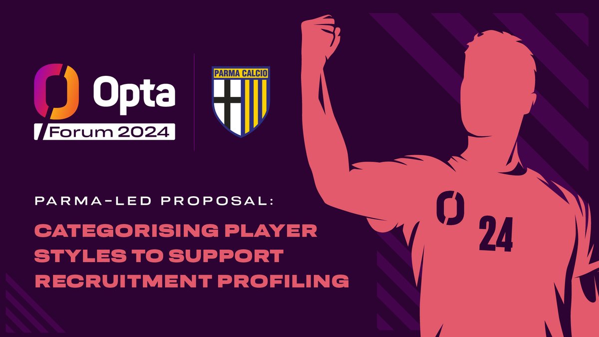 Stats Perform Pro (@optapro) on Twitter photo The 2024 #OptaForum Pro Track competition features a research question set by <a href="/1913parmacalcio/">𝐏𝐚𝐫𝐦𝐚 𝐂𝐚𝐥𝐜𝐢𝐨 𝟏𝟗𝟏𝟑</a>’s Chief Performance & Analytics Officer <a href="/mathlacome/">Mathieu Lacome</a>, who will also mentor the winning entry in this category.
Full entry details: ➡️ visit.statsperform.com/OptaForum2024 The 2024 #OptaForum Pro Track competition features a research question set by <a href="/1913parmacalcio/">𝐏𝐚𝐫𝐦𝐚 𝐂𝐚𝐥𝐜𝐢𝐨 𝟏𝟗𝟏𝟑</a>’s Chief Performance & Analytics Officer <a href="/mathlacome/">Mathieu Lacome</a>, who will also mentor the winning entry in this category.
Full entry details: ➡️ visit.statsperform.com/OptaForum2024