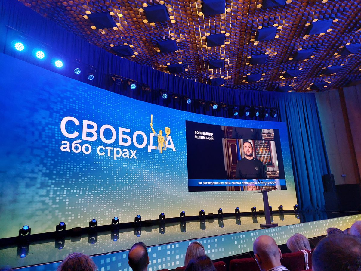 Maija Hyle, the director of the non-profit operations of the Deaconess Foundation, participated yesterday in the Ukrainian Parliament Commissioner of Human Rights' event for the 75th anniversary of the Universal Declaration of #HumanRights in Kiev.