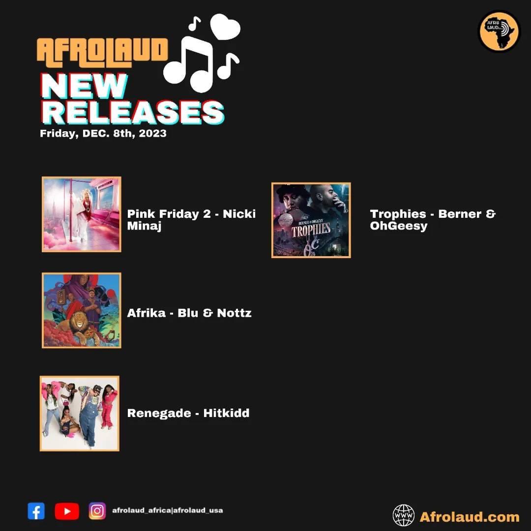 Best New Music releases this friday🎶🔥🔥 

#music #afromusic #afrobeats #rap #hiphop #Explore #explore #afrolaud