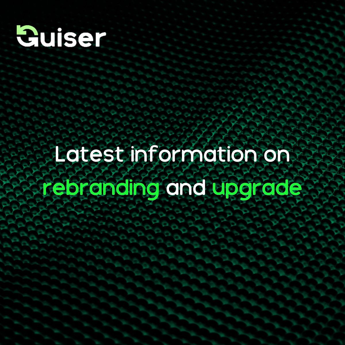 GM, $GUISE! As we mentioned a month ago, we are going to rebrand the project and undergo a migration. We are currently working on the rebranding process. We are aware that many of us have experienced issues with claims in the past, and we have not paid out rewards for the past