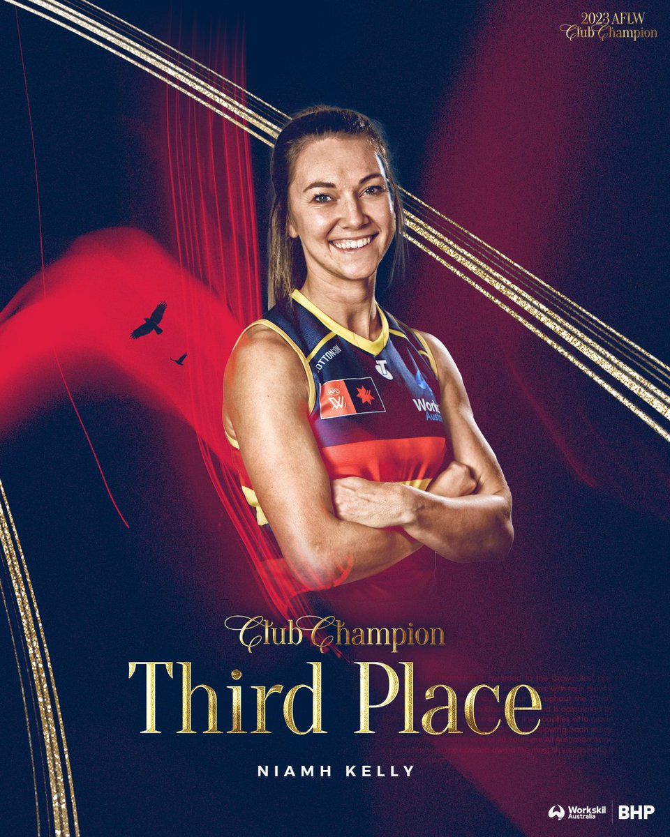Niamh takes out third-place after a standout season 🙌
 
#weflyasone