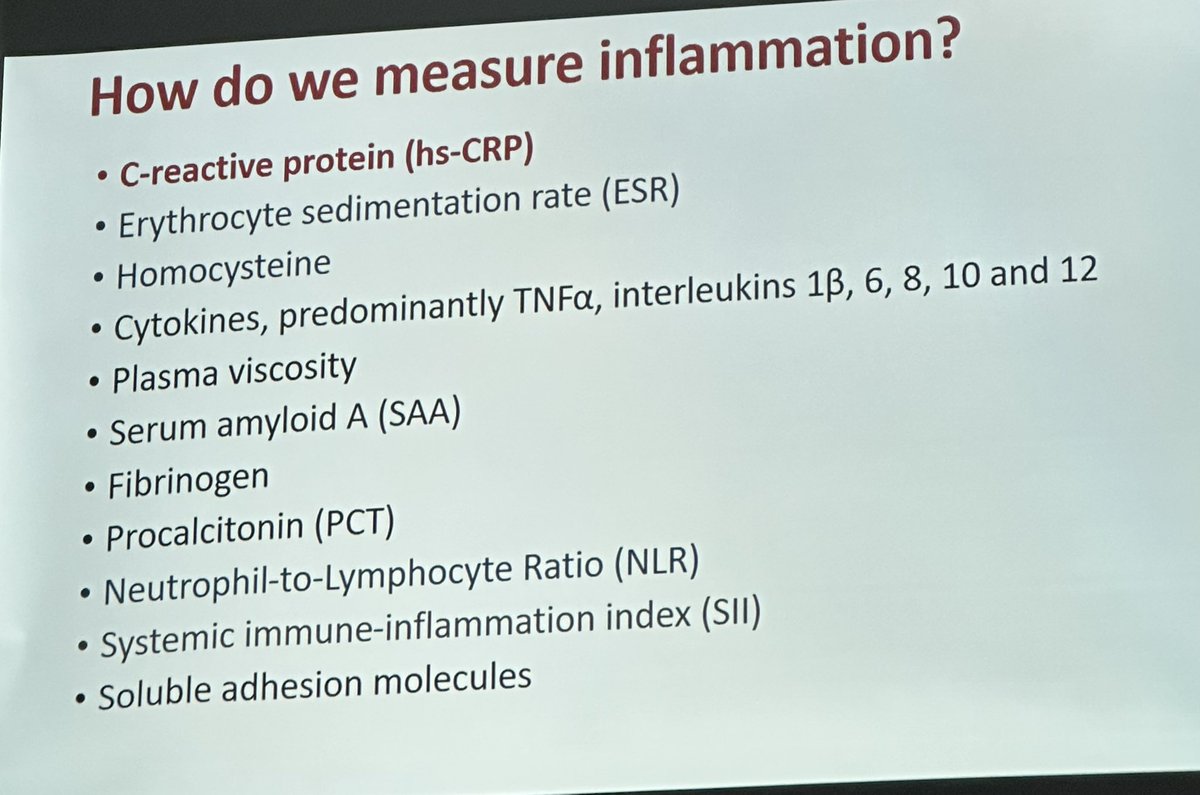 Medicinemia's tweet photo. How do we measure inflammation ? https://t.co/Mig1B0TYdm