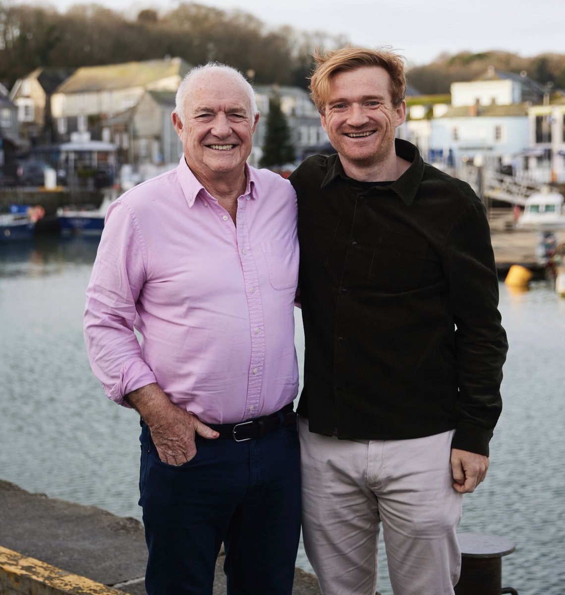 .@Rick_Stein and @CharlieStein1 kicked off day two of @PadstowXmas earlier with a fab demo 🎄 Crab gnocchi and meatballs with tomato and orzo were on the menu.