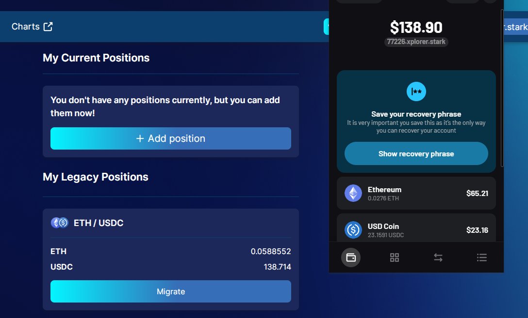 covctl_eth's tweet photo. 🚀 Just made #mySwapMigration on @mySwapxyz! 🌐

✅ Migrated my funds to mySwap CL
✅ Optimizing my DeFi strategy
✅ Excited about the new efficiency and potential returns!
Here's a glimpse of my journey! 

Join me in this DeFi evolution and explore the benefits for yourself! 🌟 https://t.co/JdTesR5WdM
