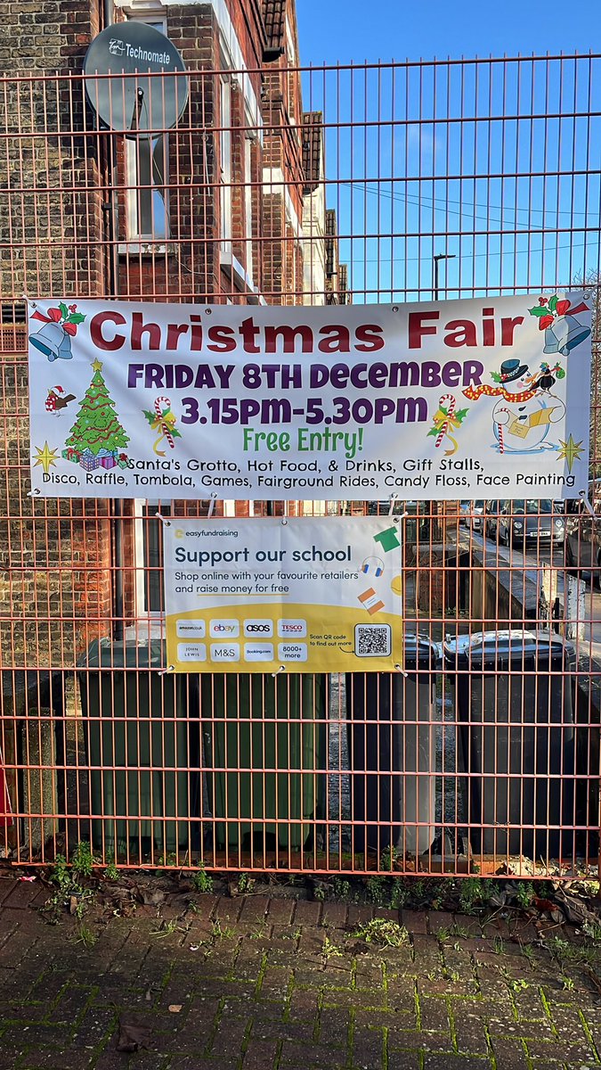 It’s the Heatherfield Christmas fair today come and join us for festive fun and frolics. After school until 5:30 pm today.