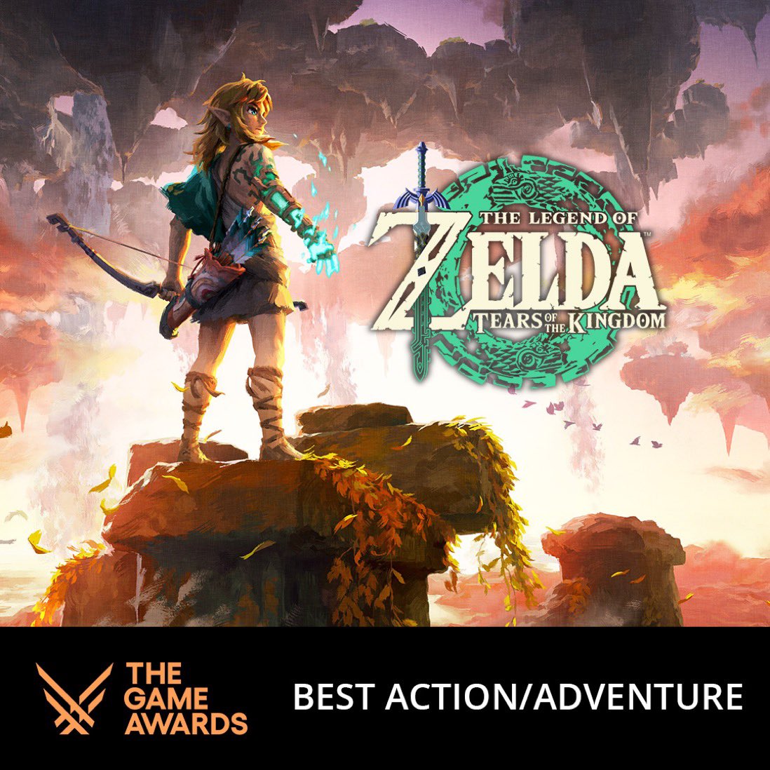 The Game Awards on X: Congrats to The Legend of Zelda: Tears of the  Kingdom for winning Most Anticipated Game of the Year! @NintendoAmerica  #TheGameAwards  / X
