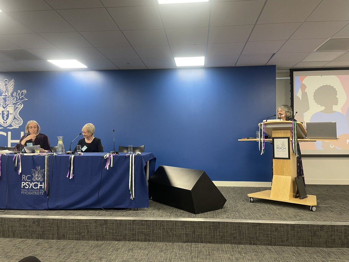 We have Dr Stella Kingett opening the second session of the day focused on the challenges of motherhood and a very difficult topic, the sex industry. #WMHSIGConf23 @womeninmindUK @rcpsych