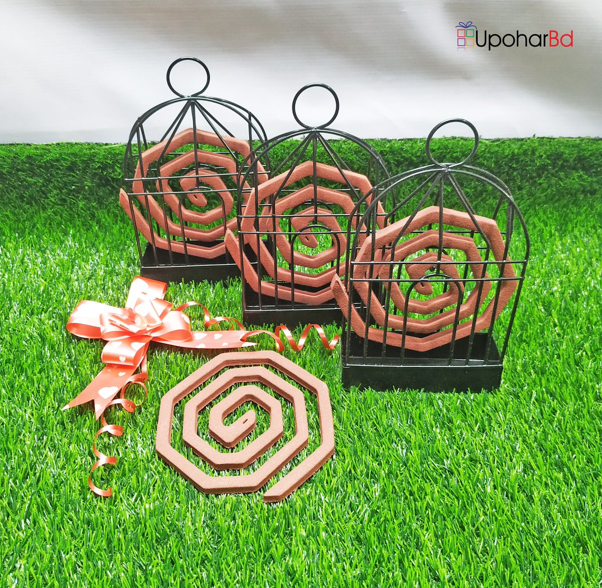 UpoharBD's tweet image. This birdcage shape mosquito coil holder is specially designed to burn mosquito🦟 coils safely. It’s also a retro home decoration. To eliminate fire hazards you can order this coil holder through 🔜upoharbd.com/home-decor-and…
#gift #mosquitonet