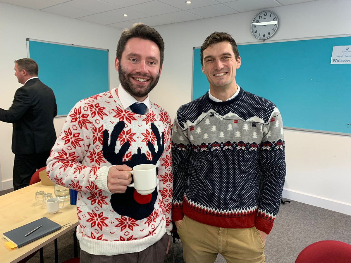 Another wonderful morning of #RelentlesslyPositiveCollaboration with Headteachers and Heads of Service across our Trust talking about strategies to support #EveryChildToSucceed. Wonderful effort on the Christmas jumpers too 🎄👏