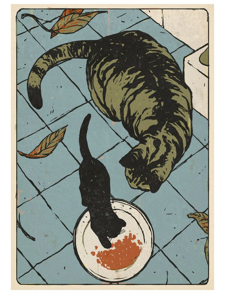 marysia_cc's tweet photo. A Cat's Life by Gérard DuBois https://t.co/J3TZRGy5b3