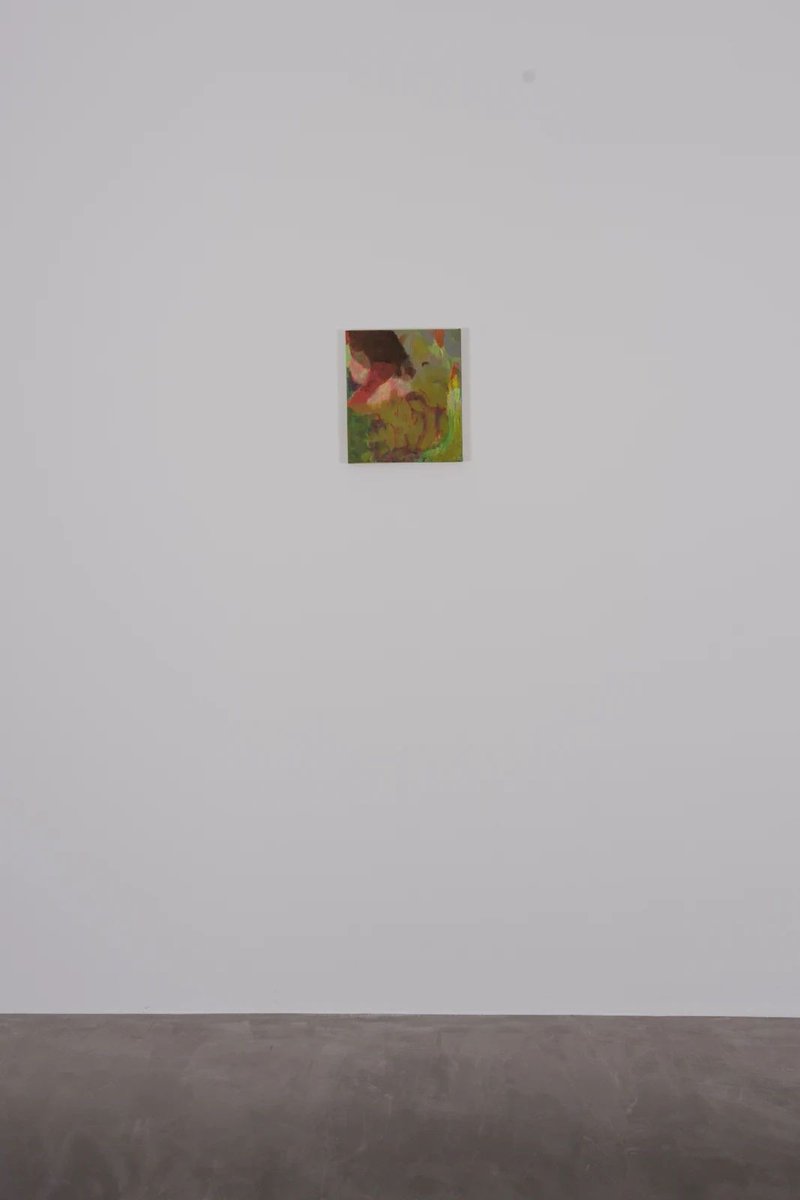 Rhiannon Inman-Simpson's current paintings dwell on encounters between body and place.

BREATH OF AIR, 2023

Oil on canvas
13 3/4 x 11 3/4 in
35 x 30 cm

To enquire about this work, click bit.ly/3uLCuin. 

#rhiannoninmansimpson #pulpogallery #painting #contemporaryartist