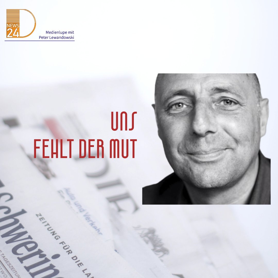DNEWS24Medien's tweet photo. #DNEWS24 #PeterLewandowski
Der #Wochenblick auf die #Medien.
UNS FEHLT DER #MUT. DIE MEDIENLUPE MIT PETER LEWANDOWSKI.
Die #Medienlupe – der #DNEWS24TVPodcast zu aktuellen Themen – kritisch, kontrovers, und manchmal etwas komisch. Mit Peter Lewandowski.
https://t.co/oeVWZIh0Ul https://t.co/b5MKznbiNv