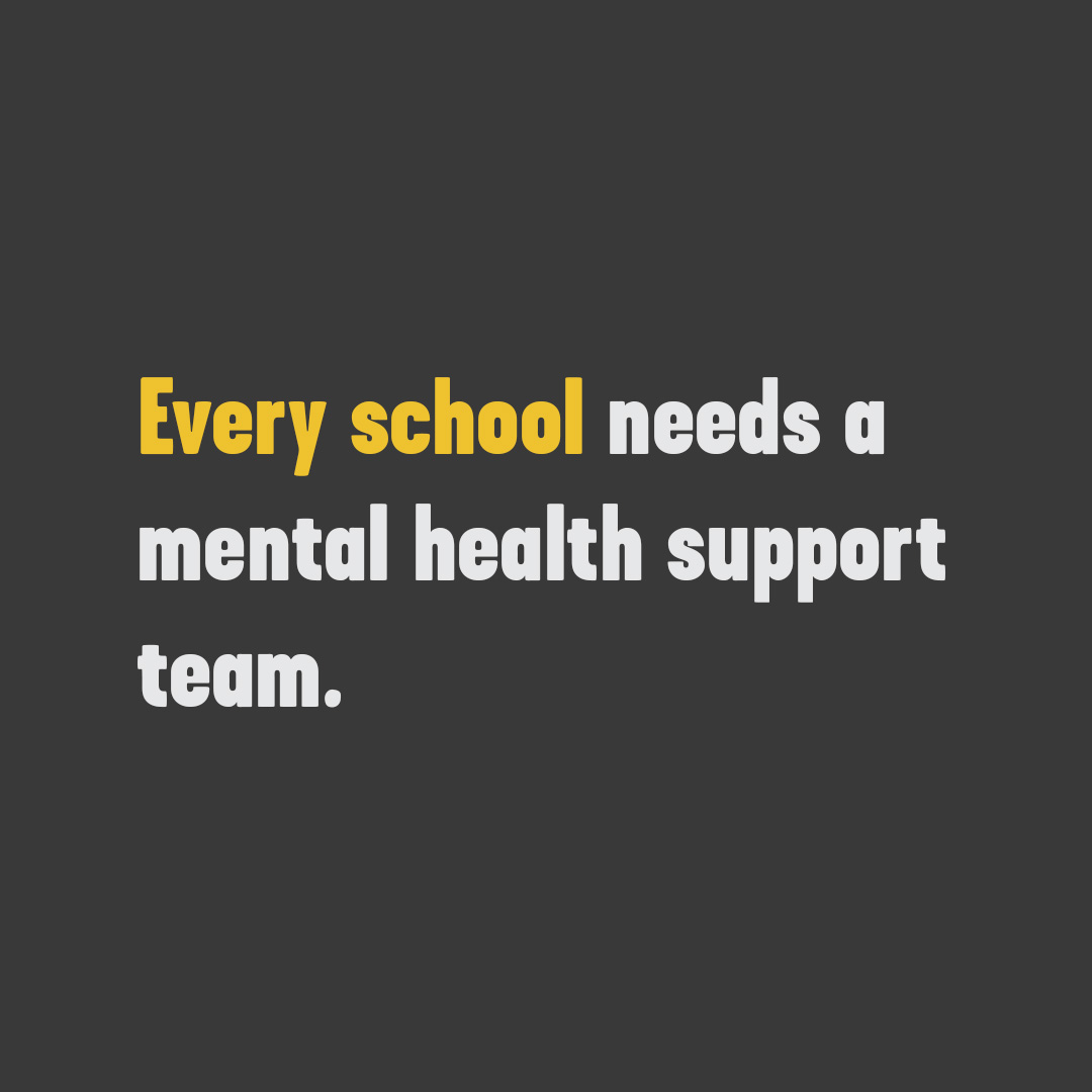 YoungMindsUK's tweet photo. We need to see big changes across the education and mental health systems, but this should be the bare minimum. https://t.co/uhKBsDvxHV