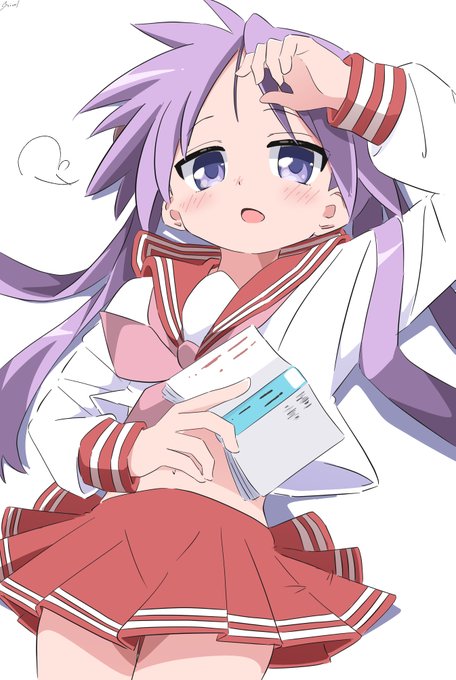 「hiiragi kagami ryouou school uniform」Fan Art(Latest)