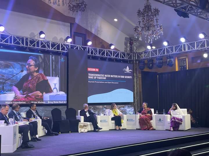 Exciting insights were shared at the 6th International Water Conference by Hisaar Foundation. Mr. <a href="/UmerKarim78/">Umer Karim</a> , Agriculture Engineer/Water Expert UN- <a href="/FAO/">Food and Agriculture Organization</a> , and Dr. Rubina Wahaj, Land and Water Specialist #UNFAO, passionately addressed the session on Tuesday, November 28th 2023.