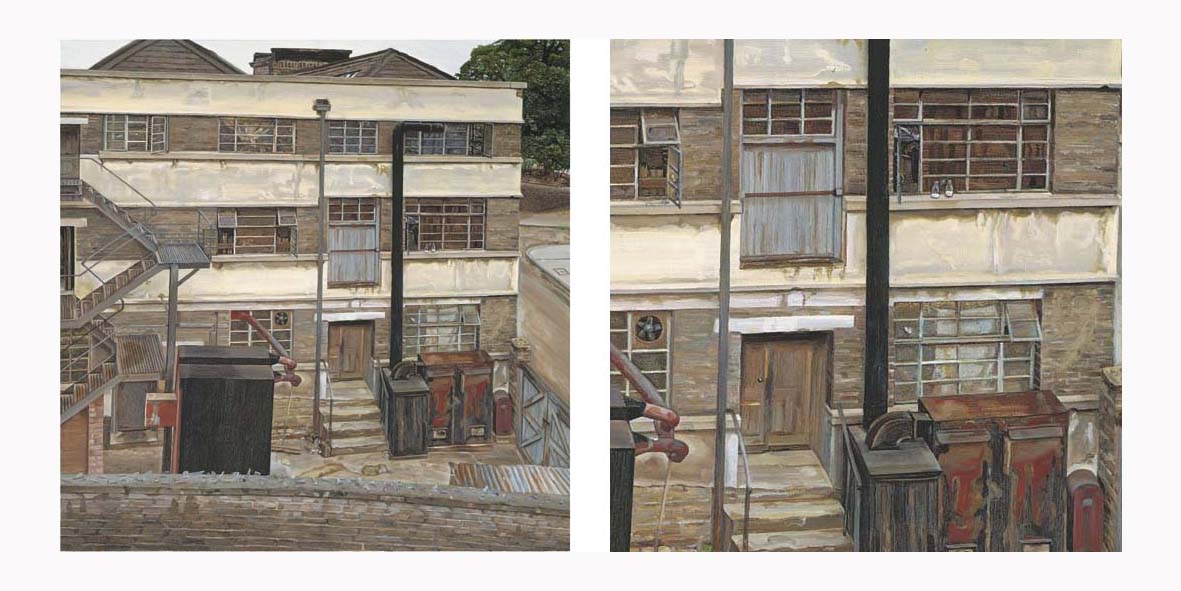 Happy birthday to Lucian Freud! Would have been 101 today. This painting blew my mind when I first saw it in a book in the early 90's. I thought it incredible that buildings like this could be in paintings!