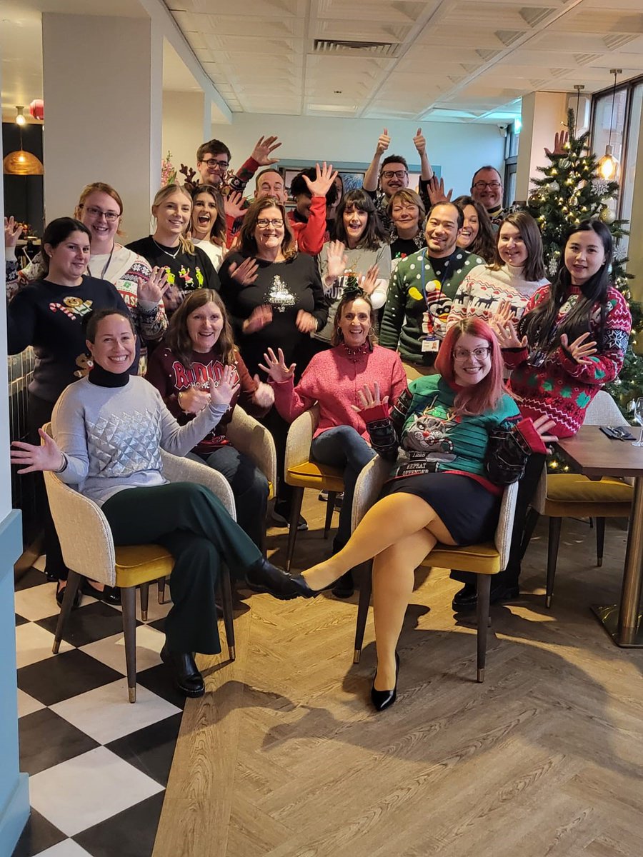 B2BBournemouth's tweet photo. Yesterday BH Live took part in Christmas Jumper Day.
#exceededtarget #veryhappy #christmasjumper https://t.co/iAPPUhkv9E