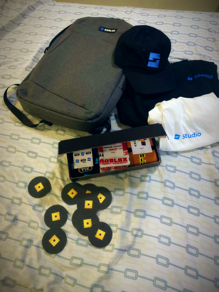 AceDevArnav's tweet photo. After months of delays, thanks to Indian customs, I have finally received my Roblox Developer Swag Bag!

Thank you @robloxdevrel ❤️

Sadly, I think they forgot to put the letter inside :(

Nevertheless, I think it's time to giveaway some codes! 🌟

#RobloxDev #Roblox https://t.co/OFBZAc0SWl