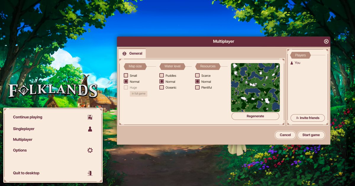 Folklands - Early Access now on Steam ✨ tweet media