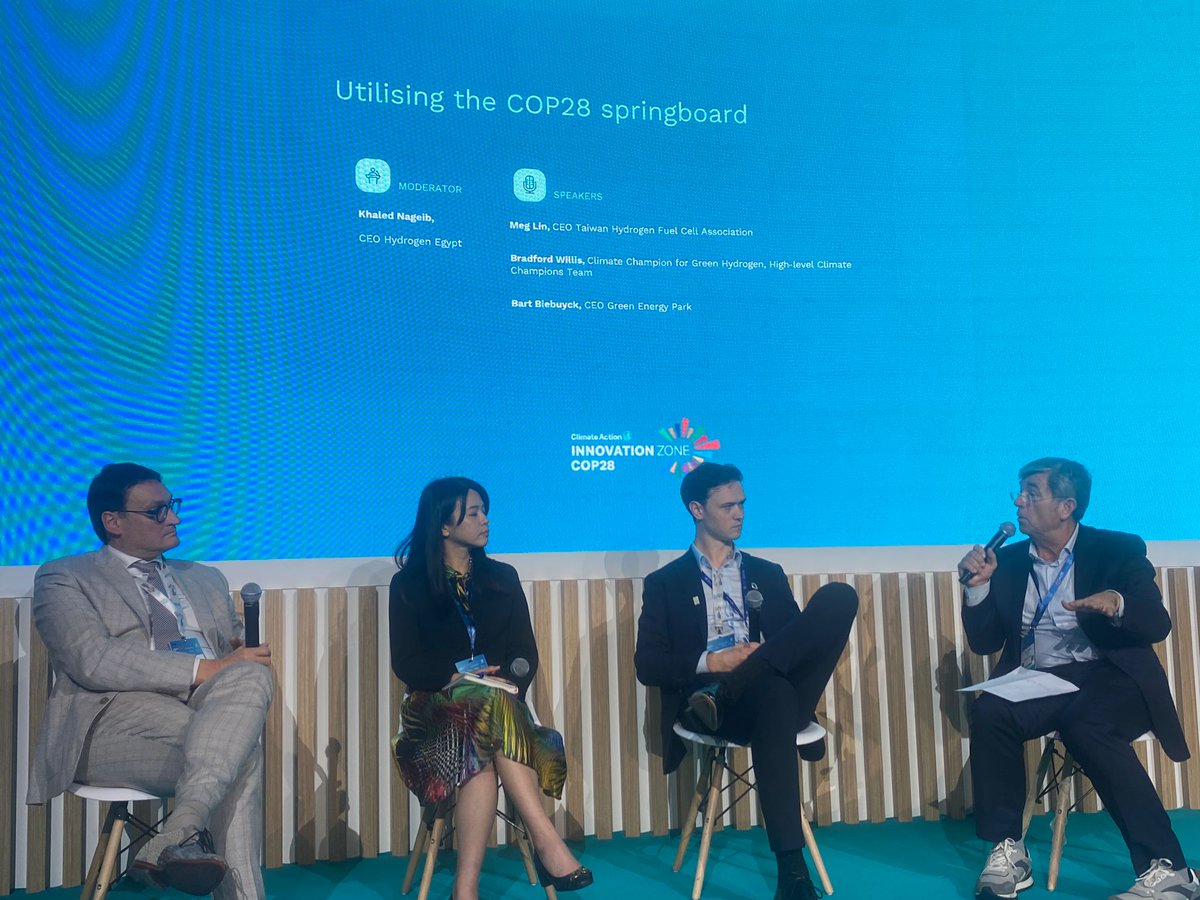 Climate_Action_'s tweet image. "Shipping is the greatest tool for decarbonisation that we have - both as a demand source and to decarbonise the supply chain" - Bradford Willis, high level climate champions team on the Climate Action Stage.

#COP8 #CAS23 #Dubai #ClimateActuin #InnovationZone #Decarbonise
