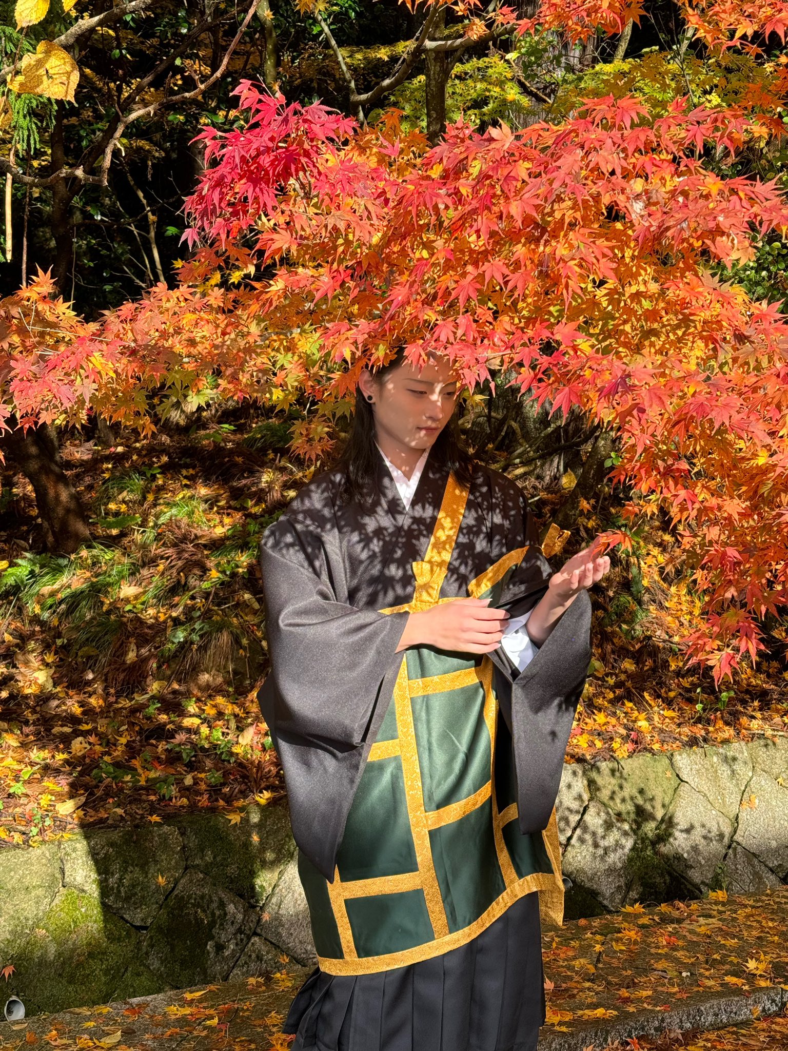 夏油傑 五条袈裟 教祖 コスプレ衣装 ウィッグ付き 呪術 夏油傑（げとう