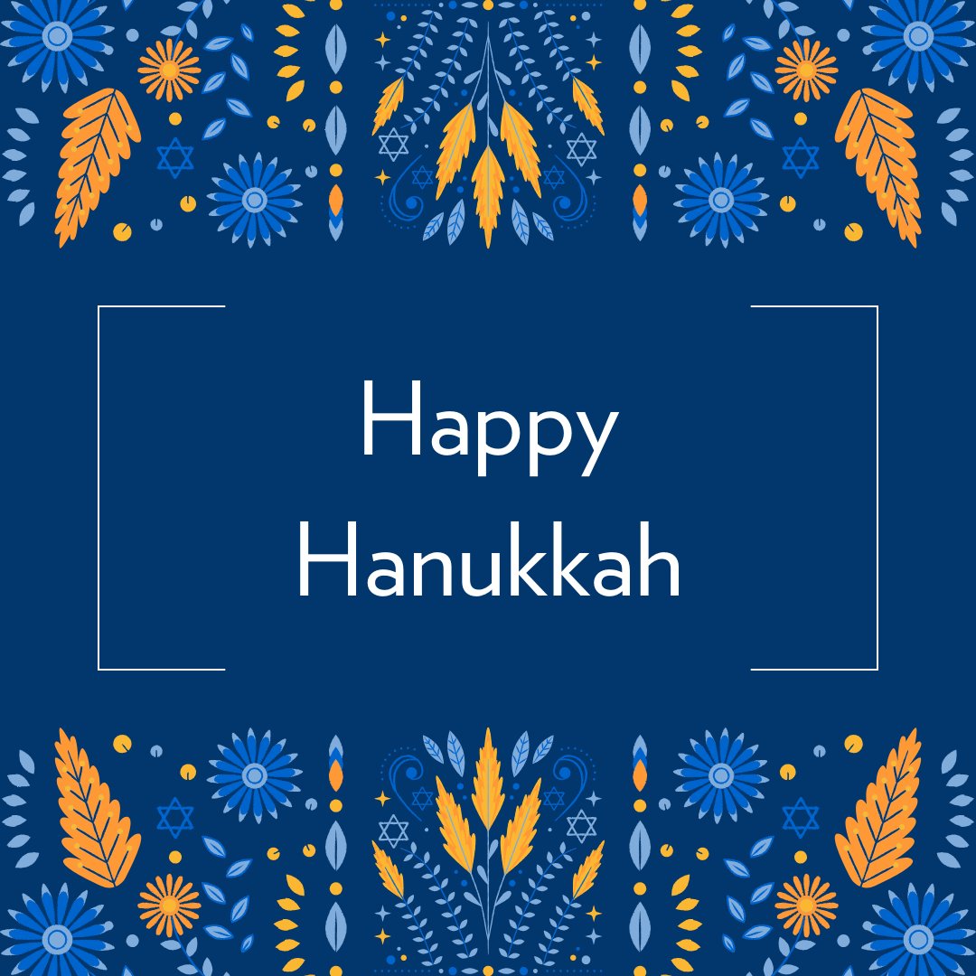 To all who celebrate, Happy Hanukkah! We wish you and your loved ones a Festival of Lights filled with love, happiness and special memories. #HappyHanukkah