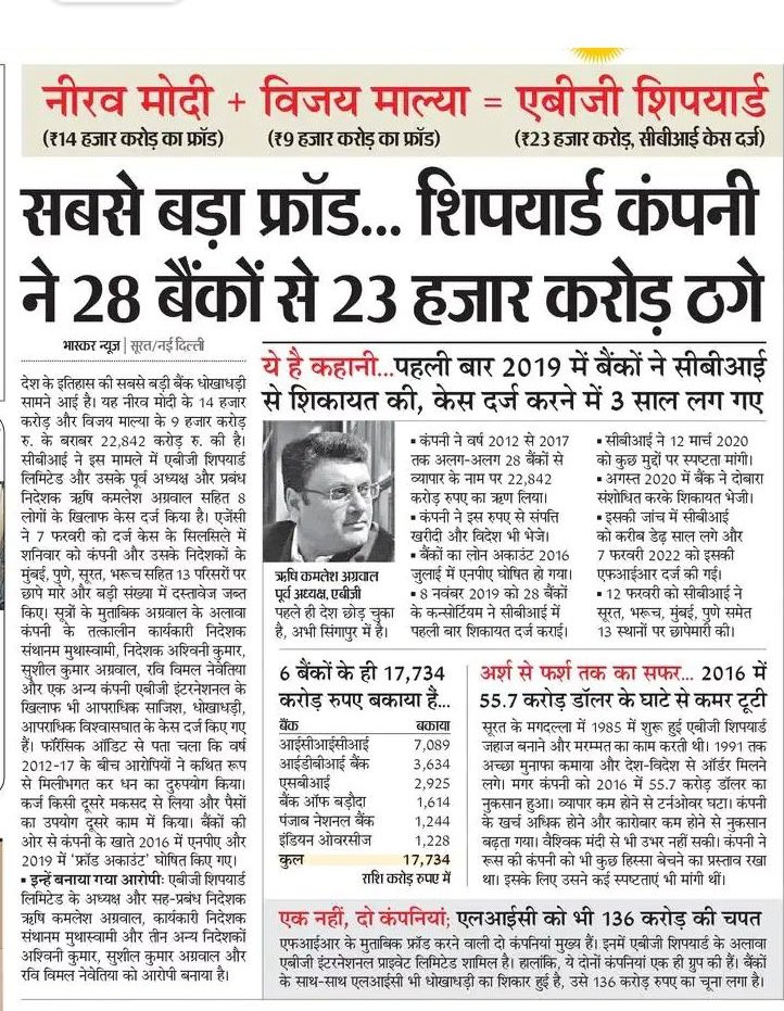 Another Biggest scam .... लूटने वाले भाग जाते है ..  लूट पर सवाल पूछने वाले जवाब मांगने वाले हटा दिए जाते है 
खुली छूट भर ले झोला मची है लूट
#scam
#Bankfraud