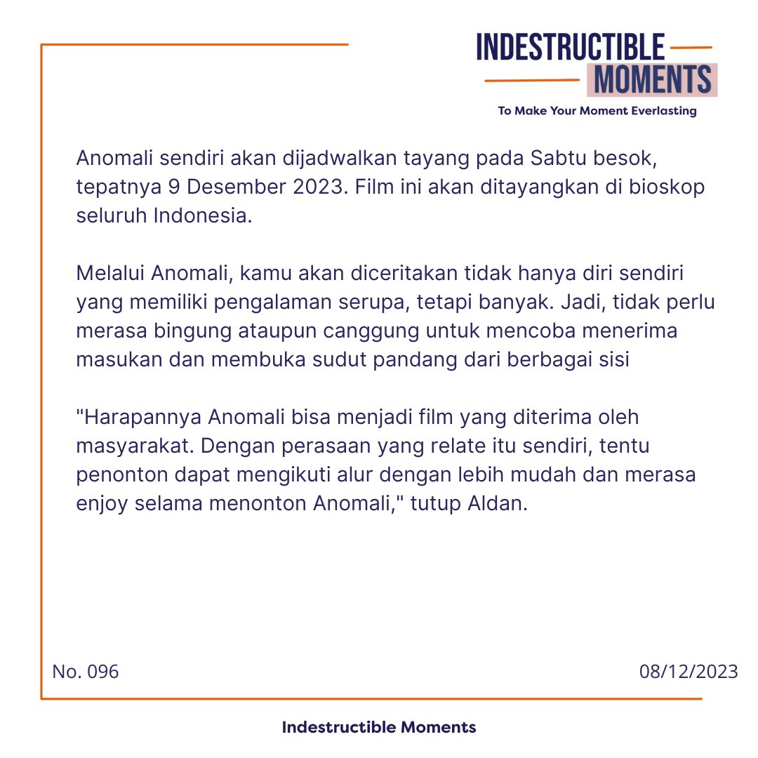 Indestructible Moments. tweet media