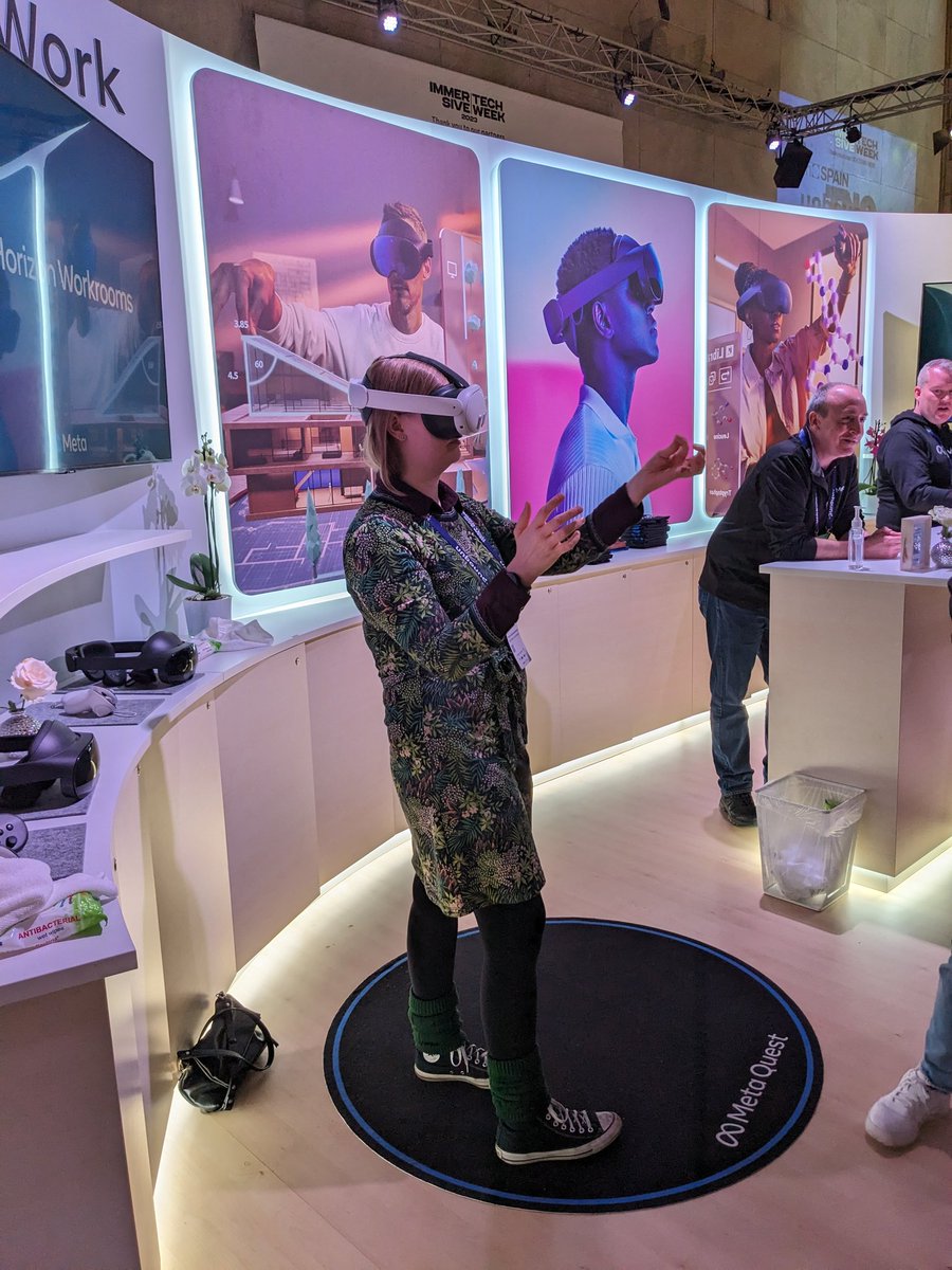 Last week I was at <a href="/VRDays/">VRDays Foundation</a>' #itw2023 in Rotterdam, representing <a href="/immersiveLRN/">Immersive Learning Research Network - #iLRN</a>. I saw the newest developments in immersive tech, met lots of nice people and had a great time!