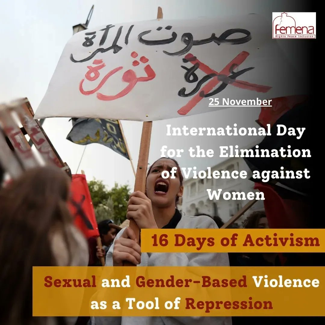 FemenaNet's tweet photo. In the #SWANA region, where WHRDs must contend with many obstacles and work in authoritarian political environments that limit the space for civic activism, WHRDs face a multitude of risks and human rights violations.

#16DaysOfActivism 
#SupportWHRDs https://t.co/IyW4BOGQcJ