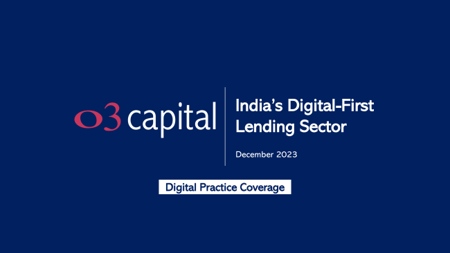 o3capital's tweet photo. #o3Digital #IndiaDigitalLendingReport
 
💡𝗦𝗲𝗰𝘁𝗼𝗿 𝗶𝗻 𝗳𝗼𝗰𝘂𝘀: Digital Lending
Comprehensive overview of the digital lending landscape, sector update, and overall deal activity in India.

Read more at: https://t.co/TS7gBcamWm

 #o3Capital #digital #Digital Lending https://t.co/jAPuwSea6v