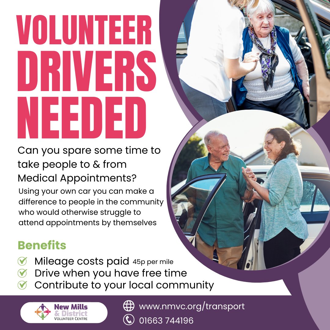 NMandDVC's tweet photo. How many of you have decided on some New Year resolutions?

One of your resolutions could be 'Volunteer In My Local Community'

We are currently on the look out for more volunteer drivers
https://t.co/A3maLRg4TW https://t.co/xfukG2PLpb