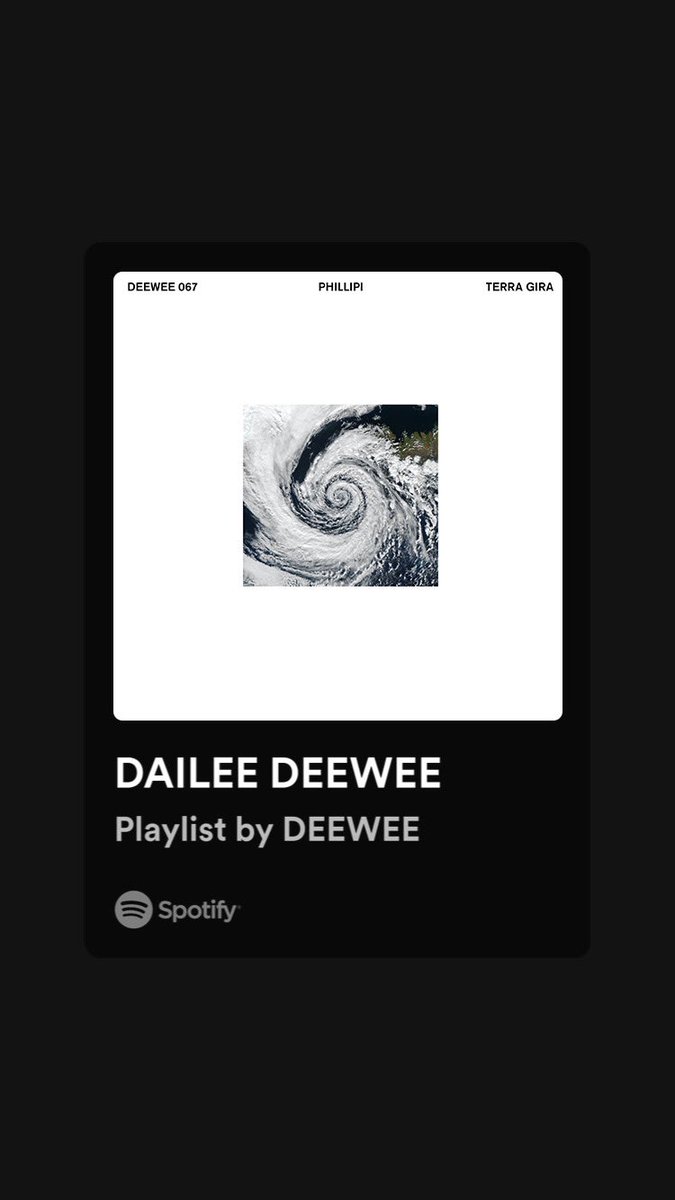 #DAILEEDEEWEE
Phillipi (<a href="/fatnotronic/">Phillipi / Fatnotronic / Ubaruh / P&R</a>)

Follow DAILEE DEEWEE, our one-track playlist, on Spotify: deew.ee/dailee