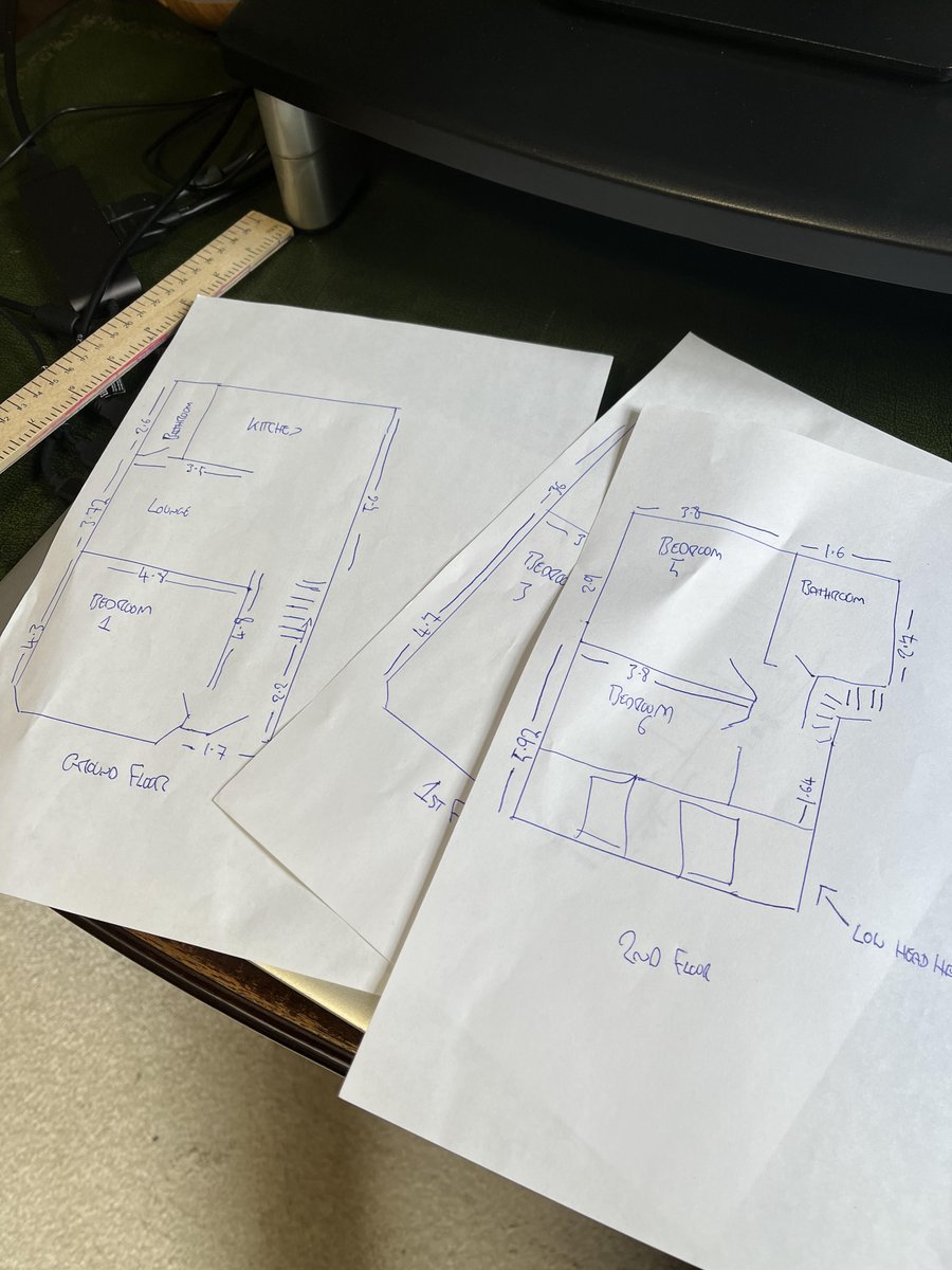 HMOLettingAgent's tweet image. 🏠 Turning a family home into a HMO starts with a simple sketch. From pen lines to transformation, follow our journey! #HMOConversion #PropertyRevamp
