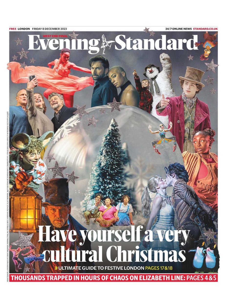 Have yourself a very cultural Christmas 🎄 #frontpage From exhibitions to TV to West End shows, we have the ultimate guides to the festive season. See our best of lists here: standard.co.uk/culture