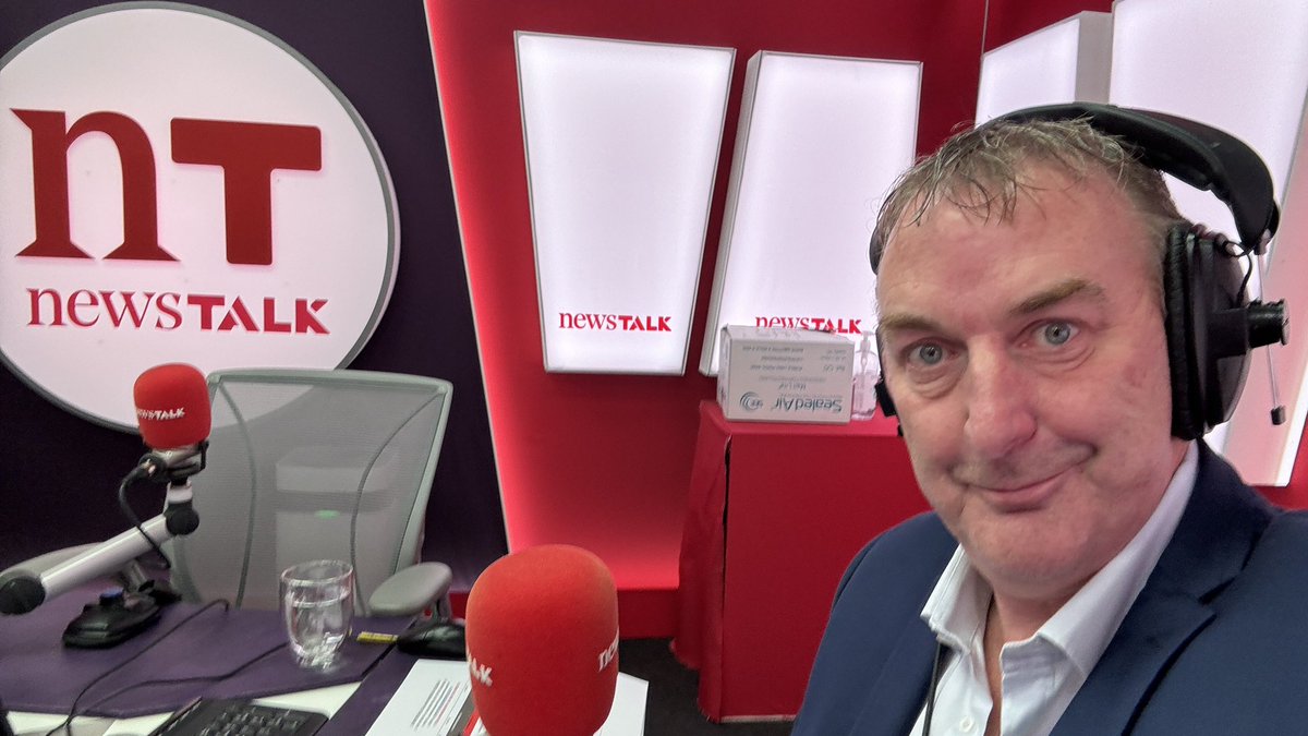 Delighted to be back in the hot seat today and Monday on @LunchtimeLiveNT for @andreagilligan on @NewstalkFM - hope you can join me!