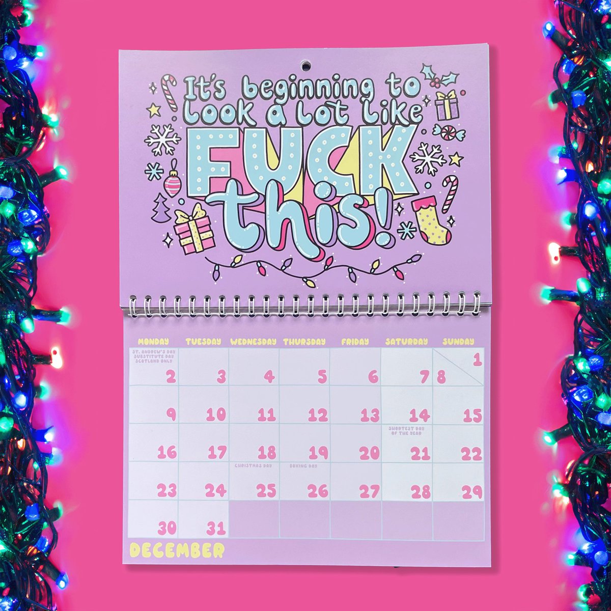 KatieRubyMiller's tweet image. Still plenty of time to get your hands on one of my super sweary 2024 calendars 

katierubyshop.etsy.com