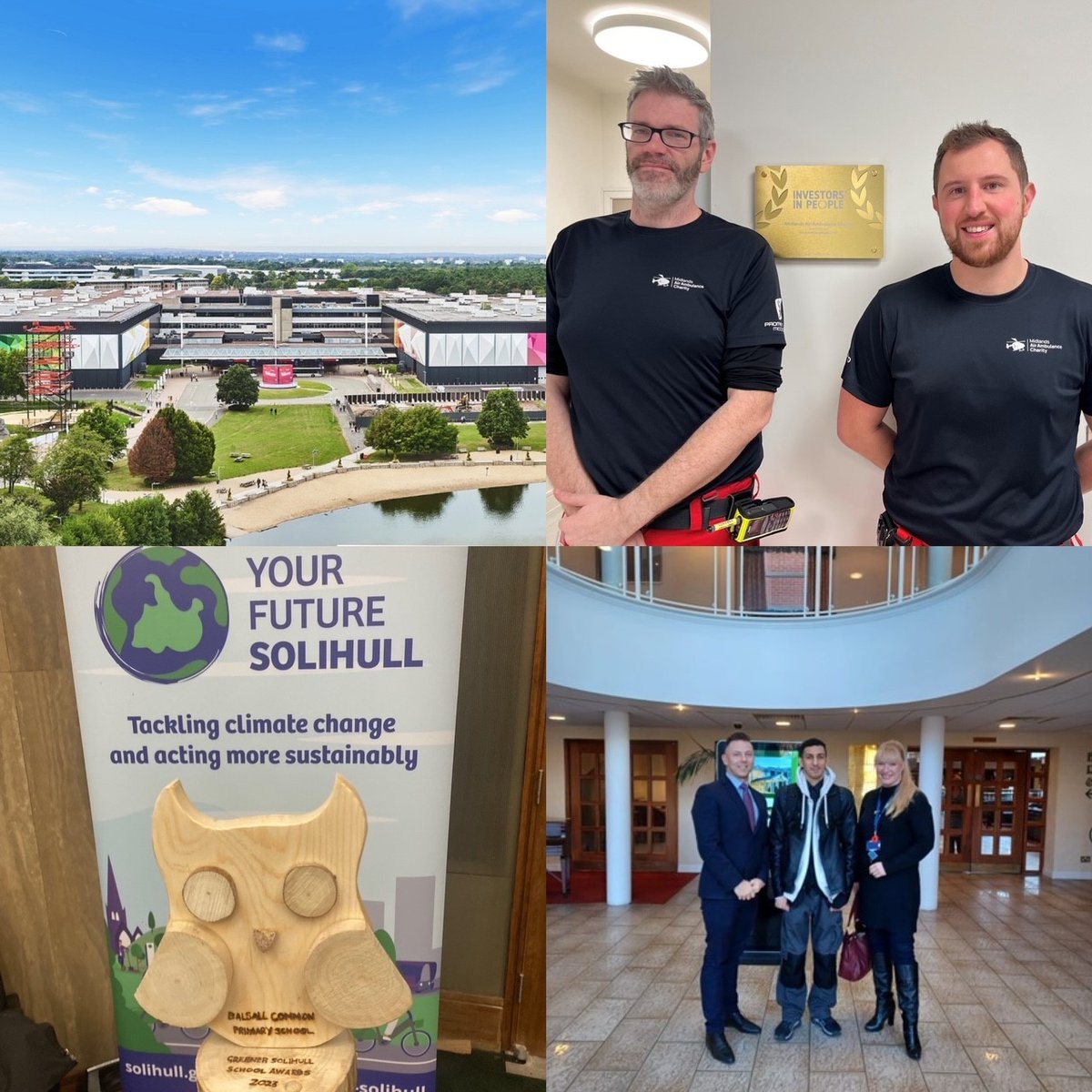 It's newsletter time 🗞 📈NEC reports its best year for new events 🚁Air ambulance charity achieves Investors in People accreditation ♻Solihull holds annual Greener Schools Awards 🤝Council announces another employer engagement success story More news👉bit.ly/46lyMcO