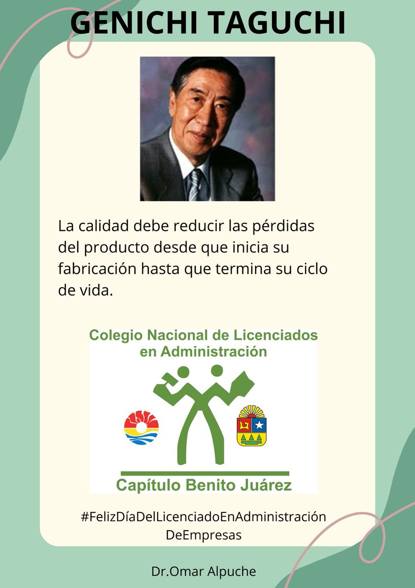 #DíaDelLicenciadoEnAdministraciónDeEmpresas 
"...La recompensa de los grandes hombres es que,mucho tiempo después de su muerte,no se tiene la entera seguridad de que hayan muerto"...©#JulesRenard 
Muchas felicidades queridos Colegas y amigos <a href="/CarlosM56561117/">Carlos Maldonado Pérez</a> 
<a href="/manuel8canul5/">Manuel Alberto Canul</a>