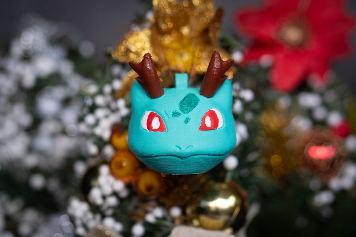 zirenspar's tweet photo. #3dprinted Kanto Starters #pokemon in reindeer version
✅ support free
🧵 @esun3dfilament
🖨️ @Creality3dP #ender3pro w/ @captubes & @DBNozzles
💾 https://t.co/E3ug5dSG00
#christmas
#eSUN #creality
#cults3d #christmasdecor
#3dprinting #KantoStarters
#christmastreedecor #3dmodel https://t.co/EmYfEYtzNl