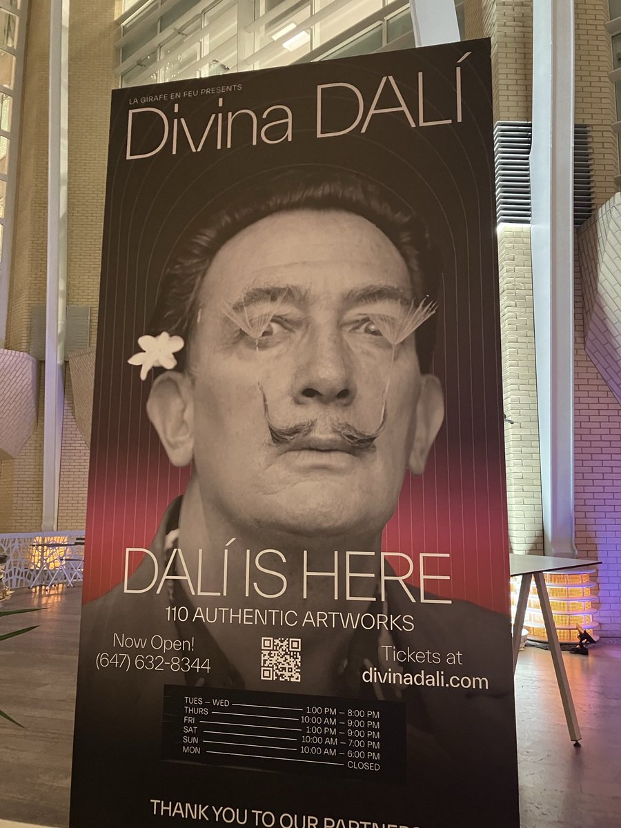 bel_lelli's tweet photo. An immersive multi-sensory experience at Brookfield Place. The Divine Comedy through the surrealist vision of Salvador Dali #DivinaDali #DanteAlighieri #divinecomedy #dantesinferno #Torontoexhibit #dantedali https://t.co/RANTaodCQg