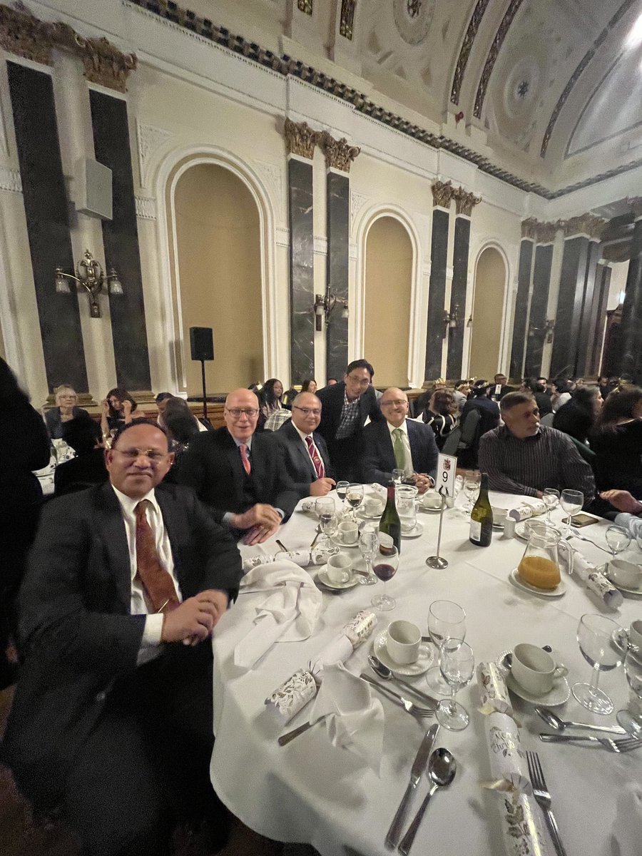 sitenroy's tweet image. BMEC Eye Centre Bicentenary conf and gala dinner 📢🥳. A fantastic mix of seniors and juniors. Realised that Birmingham Town Hall is 50 yrs. younger than our own Eye Hospital ☺️. An honour to join as a ‘non-eye’ surgeon. Well organised and delivered 🥂👍👏🏻.@SWBHnhs.