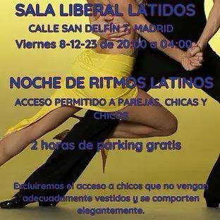 Esta noche a bailar ritmos latinos y a disfrutar de un buen ambiente swinger.