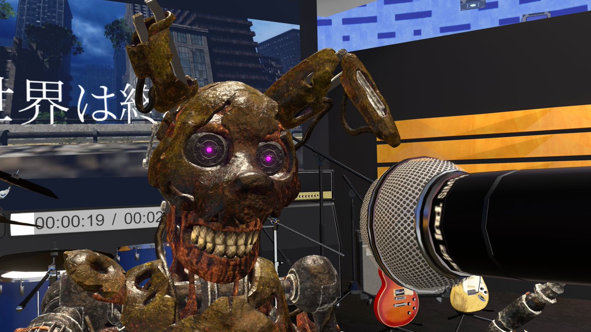 LOAK's Office on X: Other voice lines I made over time, testing some  ideas. Whether it's Music Man's teeth moving when he speaks or Ennard's  wires moving as if they were alive.
