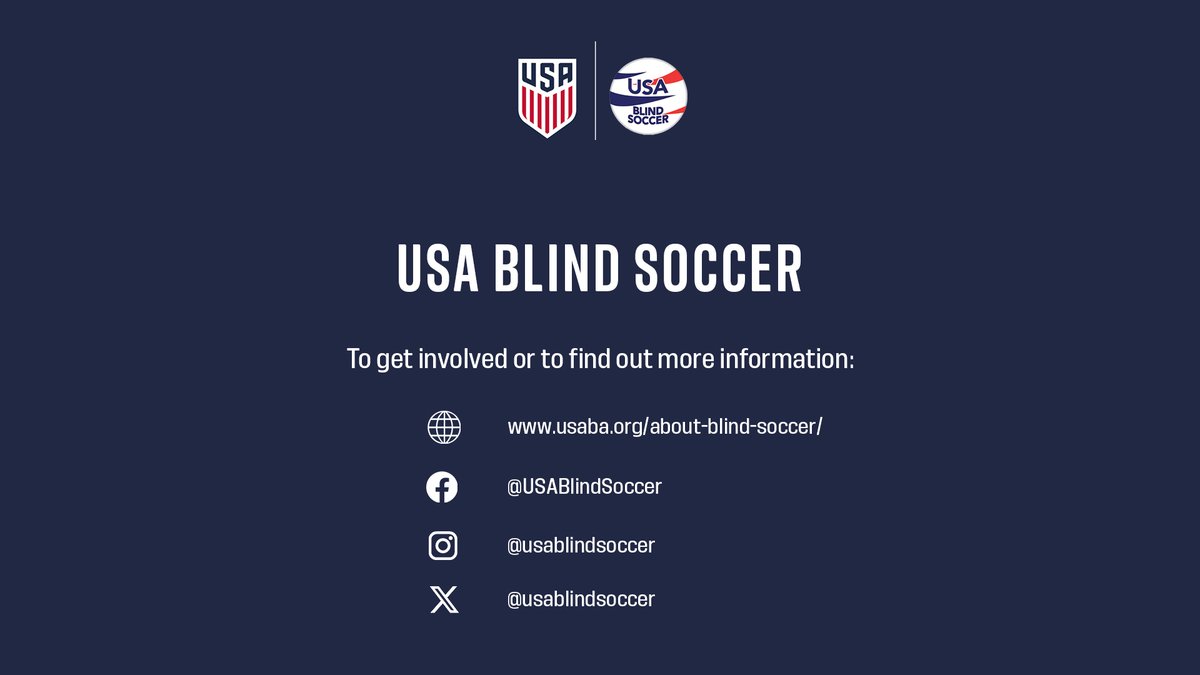 What is USA Blind Soccer? The @usablindsoccer began their international debut in 2023 and will continue to prep towards at the @LA28 @Paralympics Games. #ADAPTandTHRIVE #DSO Learn more » ussoc.cr/Blind-Soccer