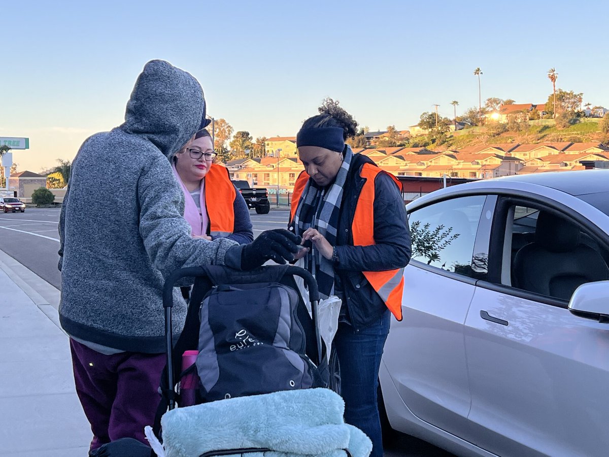 Each year <a href="/SanDiegoCounty/">SanDiegoCounty</a> employees volunteer on the <a href="/RTFHSD/">Regional Task Force on Homelessness</a> Point in Time Count, helping us identify our city's unsheltered residents. This work is instrumental in helping us get more folks off the streets and into housing. Read more: supervisorterralawsonremer.com/content/d3/us/…