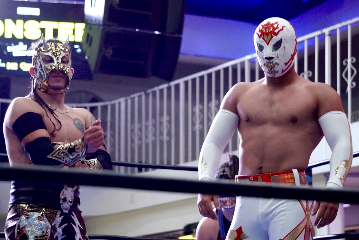 FrontRowRayco's tweet photo. It was such an incredible match!!! 

⁦@AramisLuchador⁩ ⁦@Iron_Kiid⁩ 

#WestCoastPro https://t.co/B45oMIYtbc