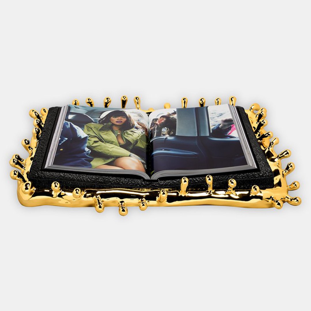 artspace's tweet photo. A collaboration for the books...literally.

'Rihanna: Luxury Supreme' brings together @rihanna and @TheHaasBrothers in one masterfully constructed sculpture.

For a limited time, take 15% off the iconic collaboration: https://t.co/saK61tXHRY https://t.co/bB8DTm67VU