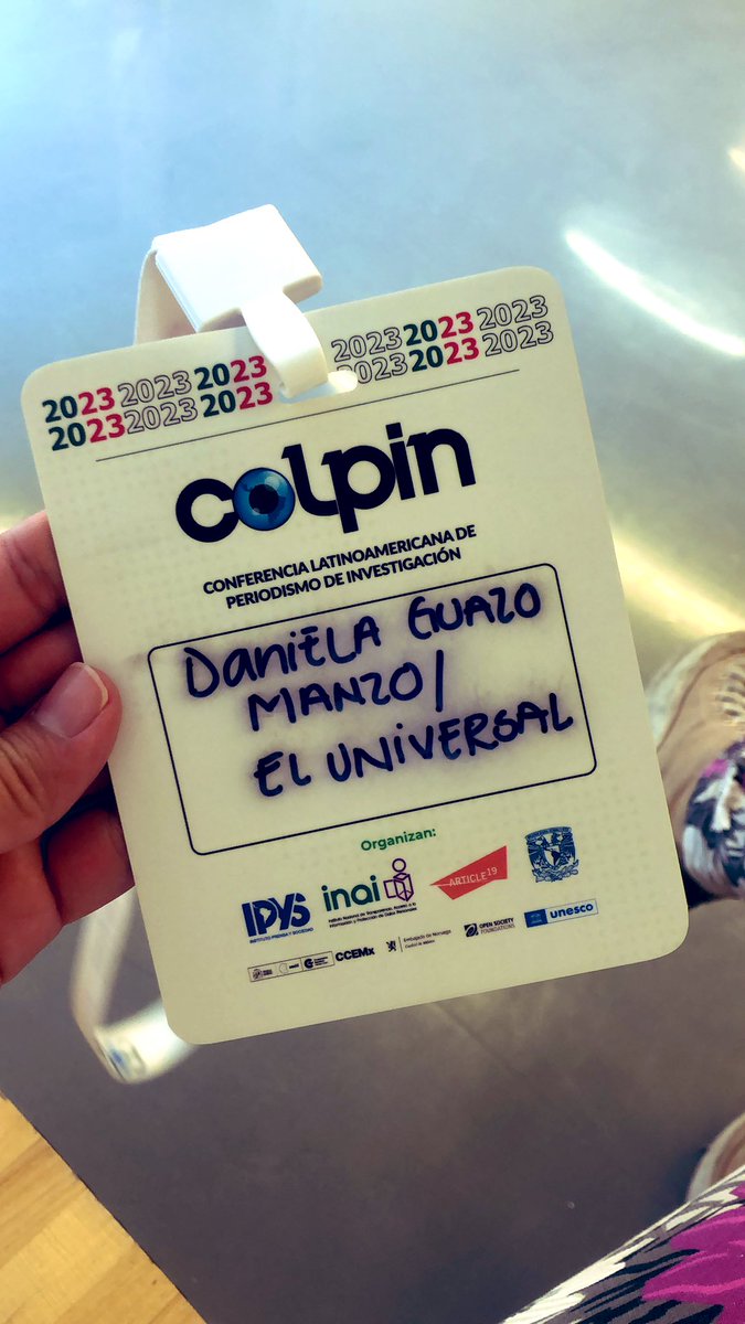 Hoy nos toca compartir mesa con grandes colegas para hablar sobre lo #GuacamayaLeaks 🦜🦜@IPYS #COLPIN2023